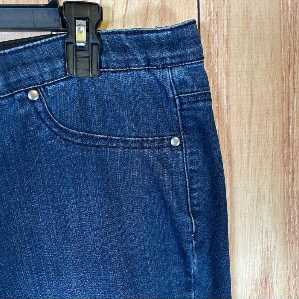 Kim Rogers Pull on Jeggings Jeans Size 16W High Rise Curvy Plus Stretch#156 - Picture 5 of 17